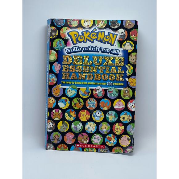 Pokemon Gotta Catch 'em all! Deluxe Essential Handbook Paperback Fact Book 2015 - Picture 1 of 6